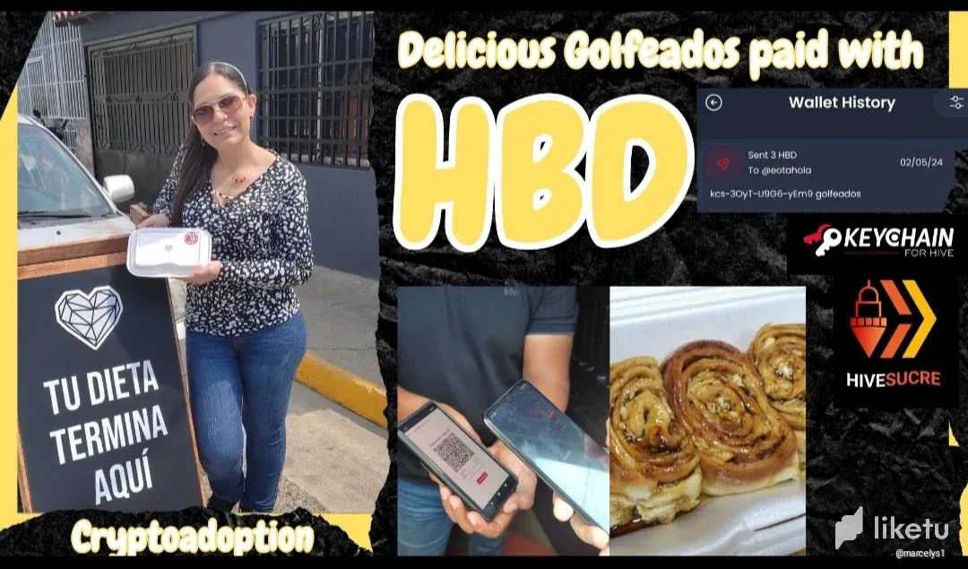  [Eng-Esp]  Delicious Golfeados paid with HBD!!!✨ Cryptoadoption in Sucre! ❤️‍🔥