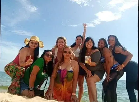 [ESP/ENG] We went to enjoy our vacation at the women-only beach. 