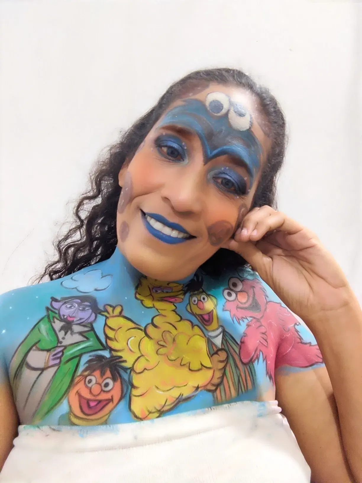 [Esp-Eng].- Maquillaje artístico plaza sésamo//Sesame Street Artistic Makeup