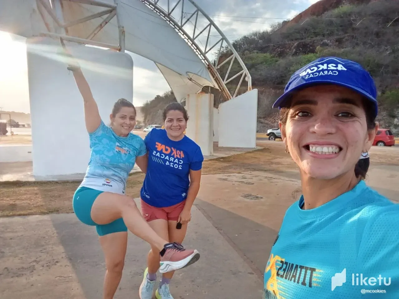 Entrenando con las chicas runners!!!