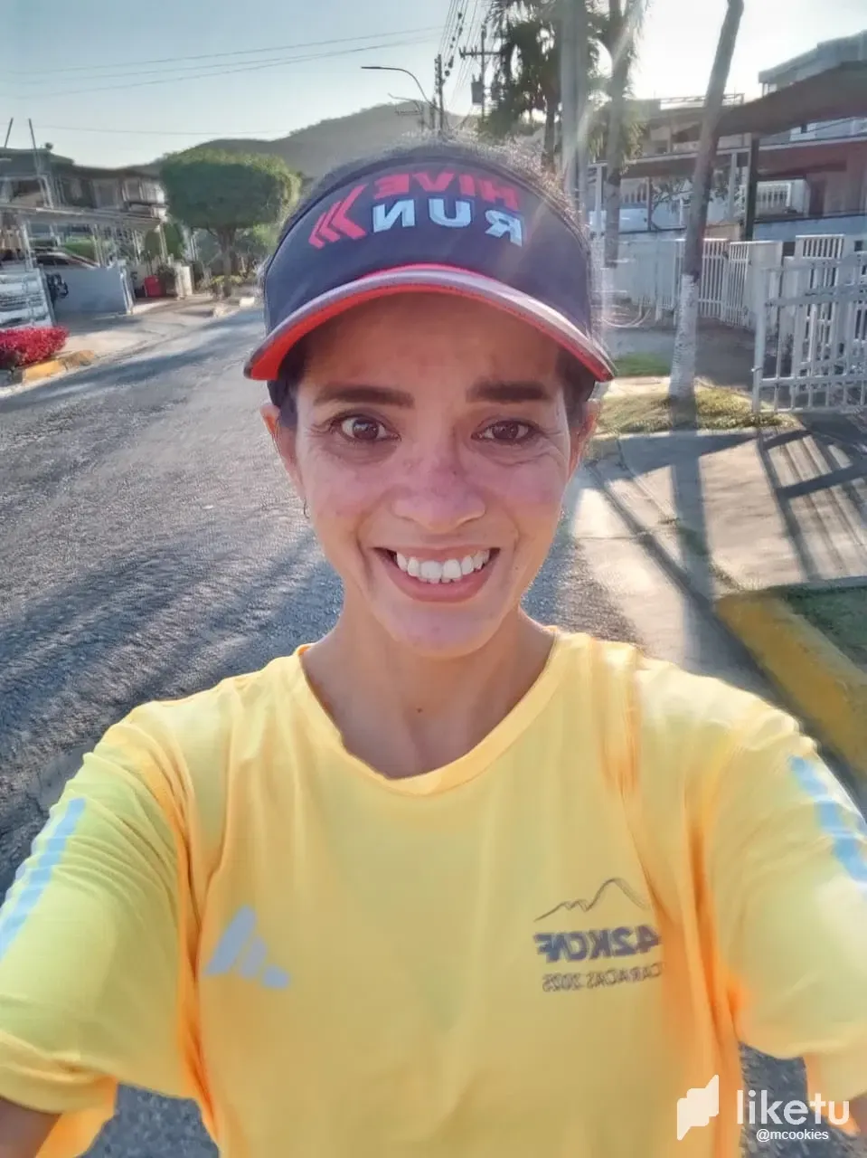 Y con hiverun me fui a recorrer las calles de mi pueblo!!!