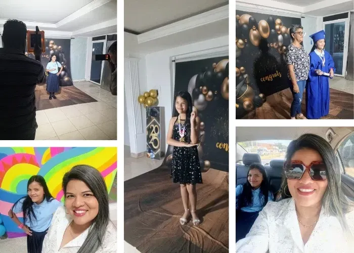 [ENG-ESP] A sneak peek of my little girl's graduation photoshoot | Proud Mom 🎓🫂