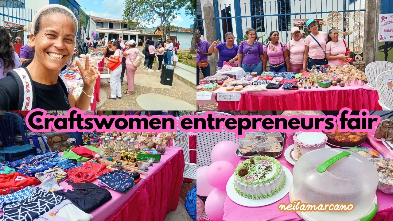 Feria de emprendedoras artesanales/ Craftswomen entrepreneurs fair