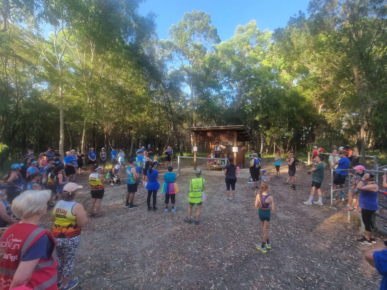 Celebrating A mates 500th parkrun