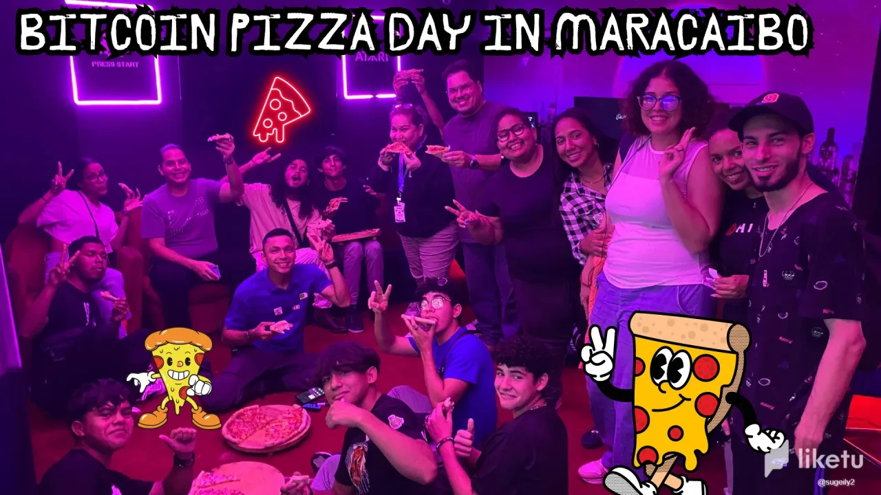 (ENG/ESP) An Unforgettable Celebration: The First Bitcoin Pizza Day in Maracaibo
