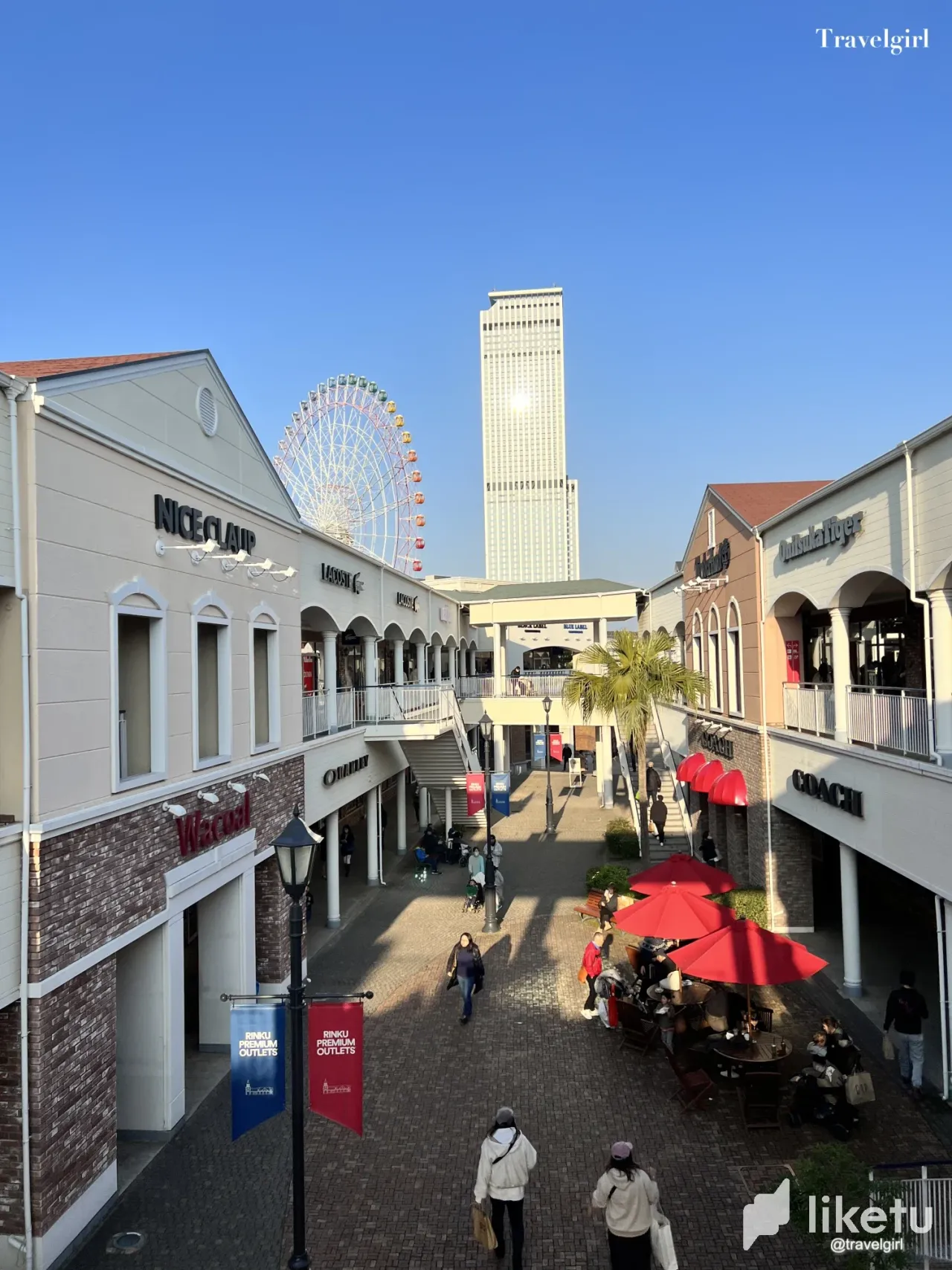 Rinku Premium Outlets, Tourist Attractions and Experiences