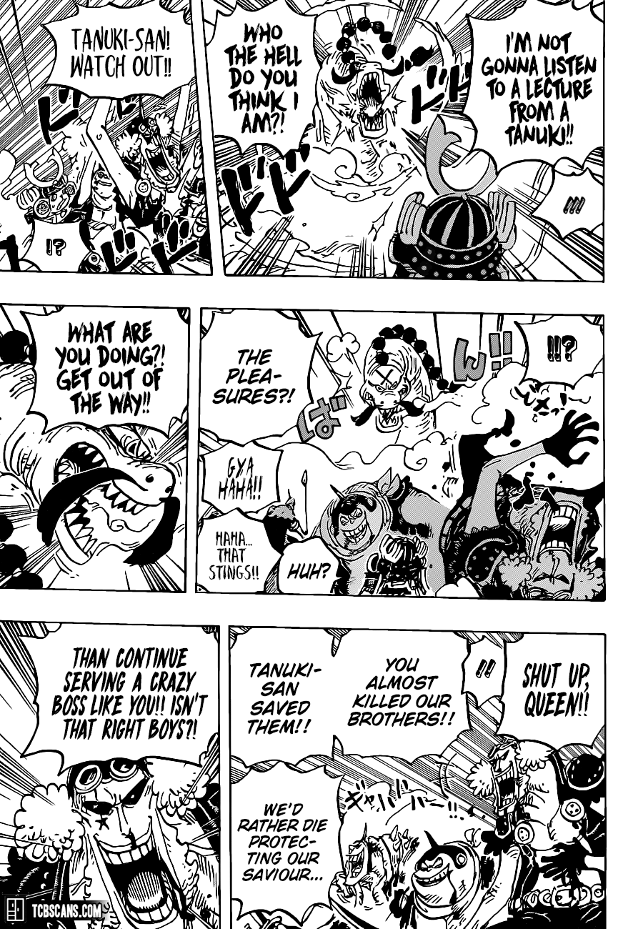 One Piece  Spoilers completos do mangá 1007 – Tanuki-san