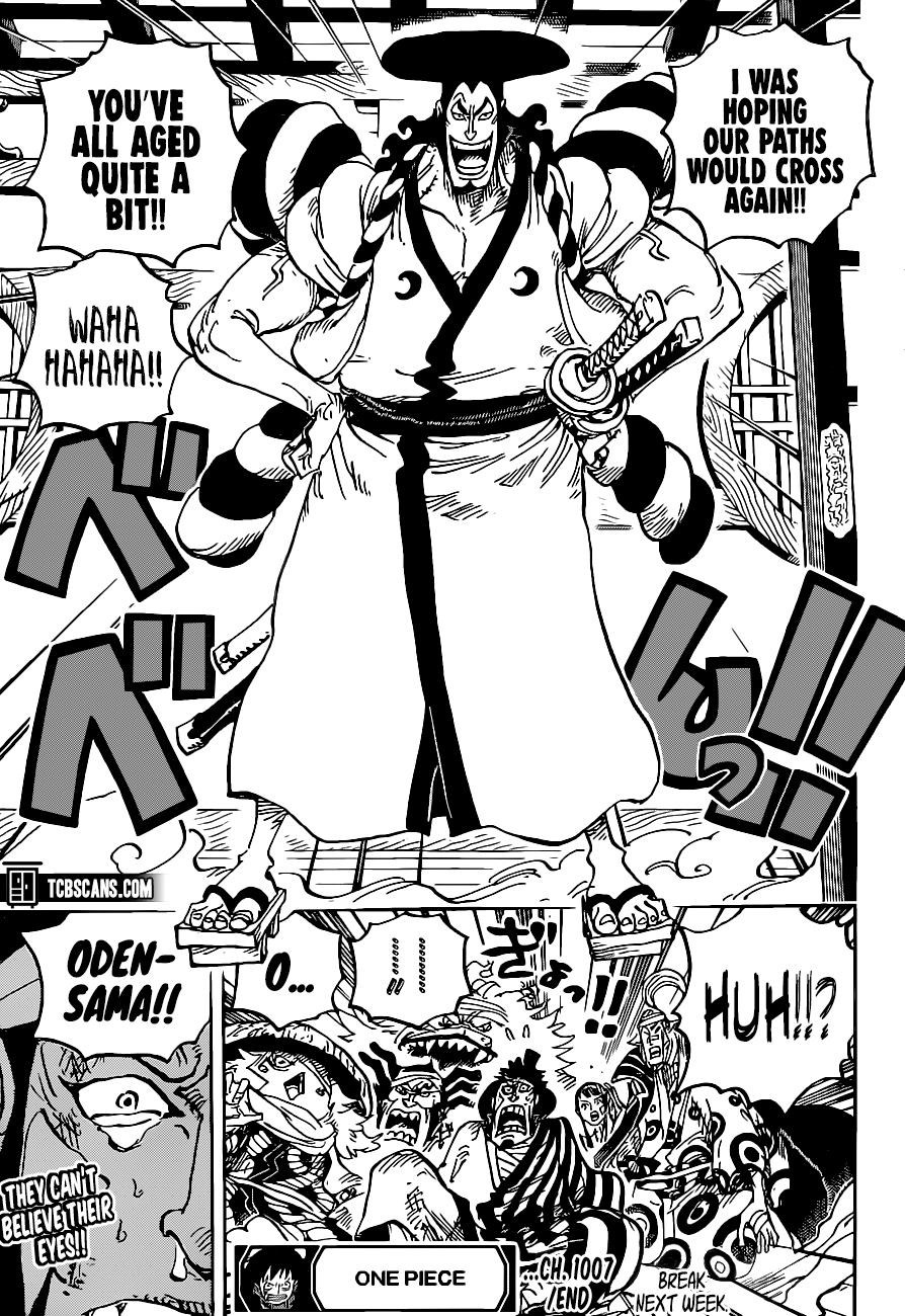 I'M NOT A TANUKI!” One Piece 1007 - Wano