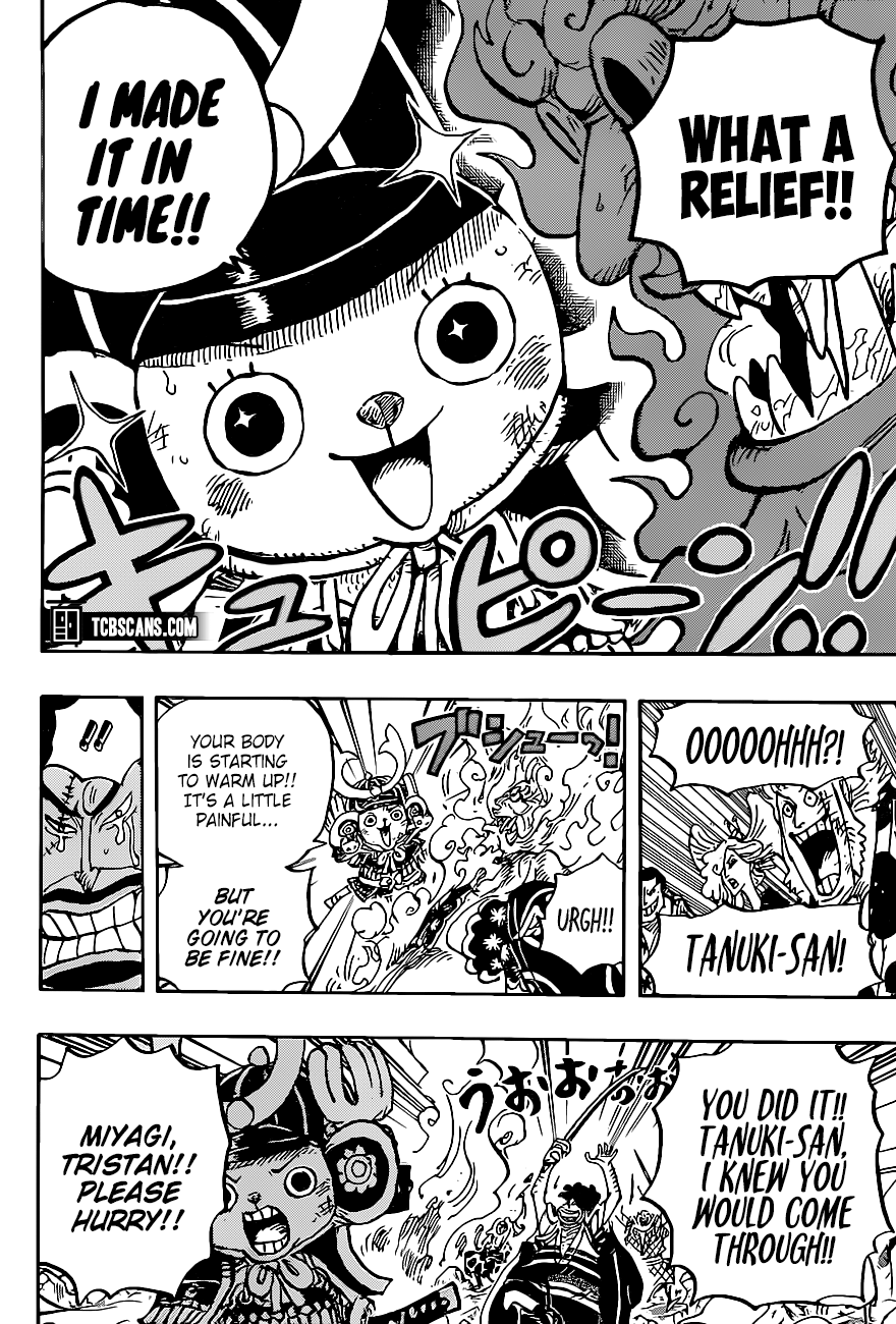 One Piece Chapter 1007 – Chopper VS Queen