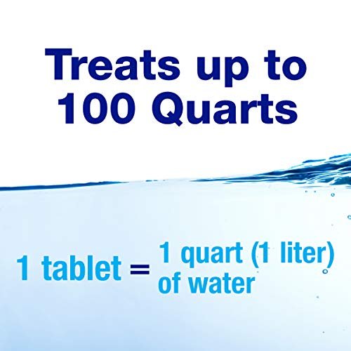 3 Portable Aqua Sanitary Water Cleansing Tablets - 50 Unit Double Pack