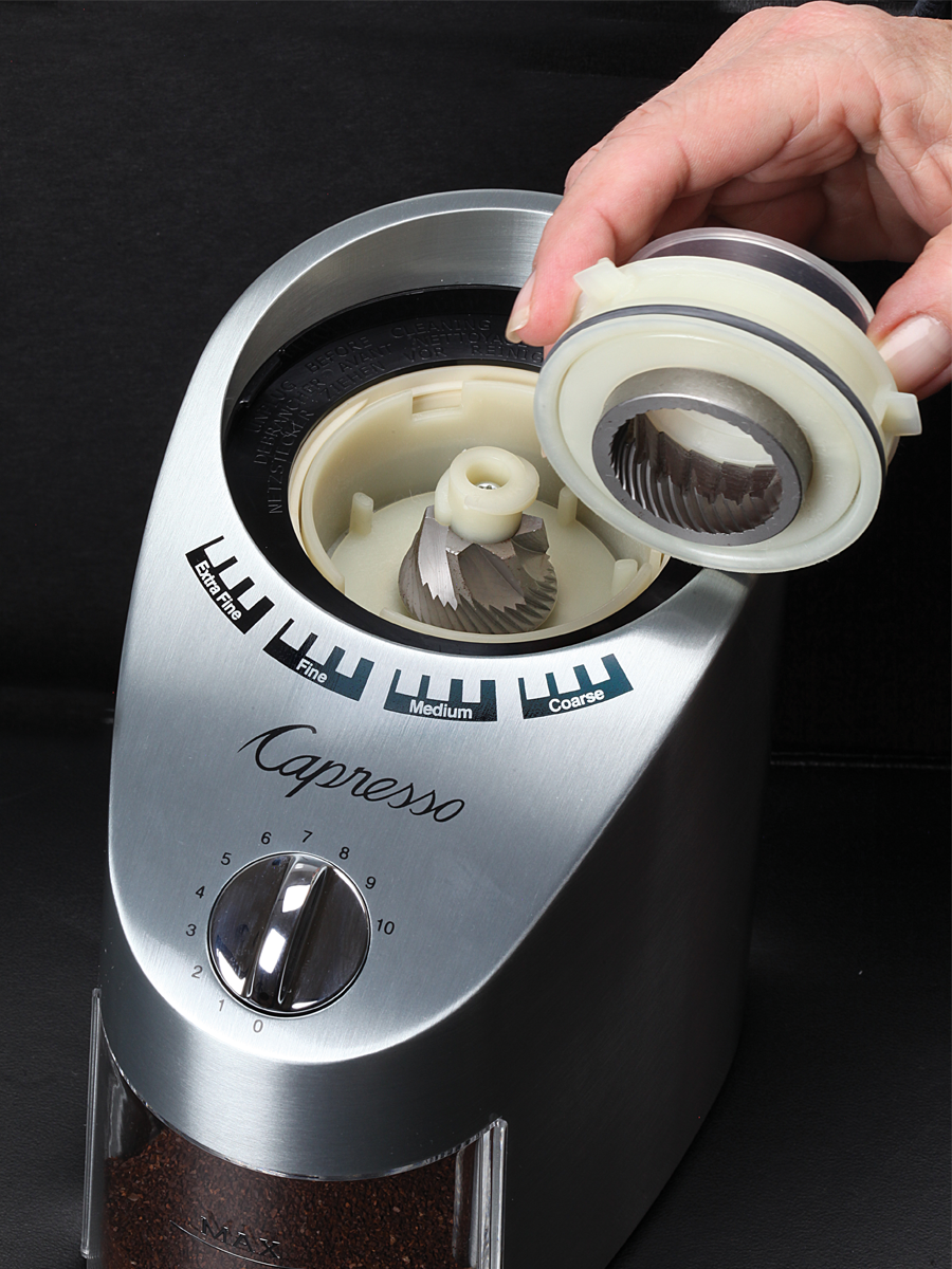 4 Capresso's Infinite Conical Burr Coffee Grinder