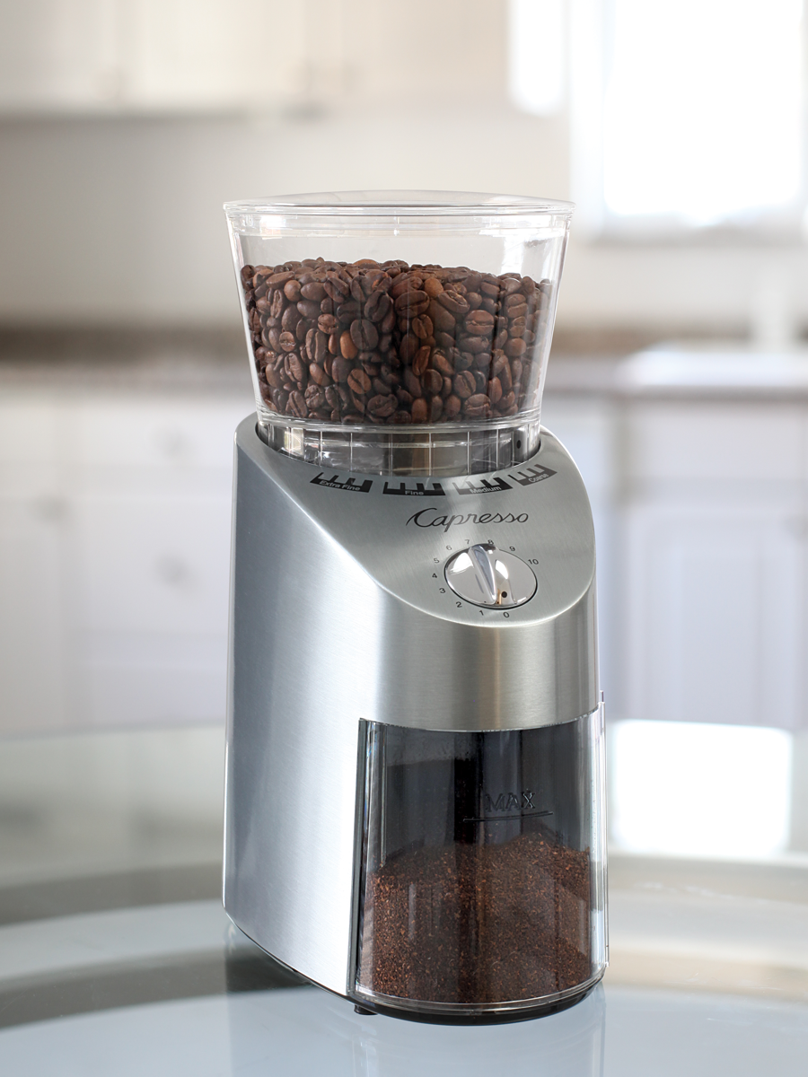 6 Capresso's Infinite Conical Burr Coffee Grinder