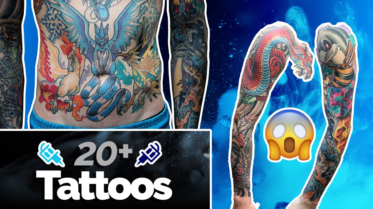 Showing off all of my tattoos (with stories about each one) | PeakD