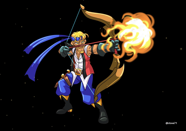 125 - Pirate with Flame Arrows (714px, 10fps).gif