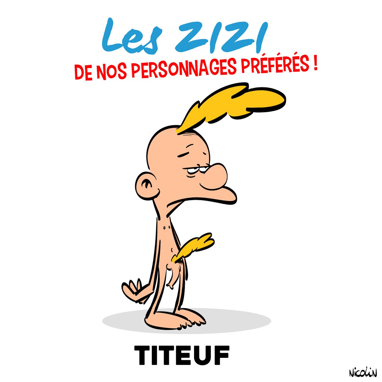 Les Zizis De Nos Personnages Preferes Titeuf Peakd