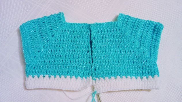 Sueter tejido a crochet online para bebe recien nacido