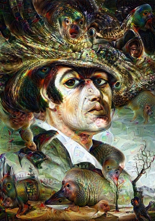 Deep Dream and GIF Creator - Art Of The Mystic Otto Rapp