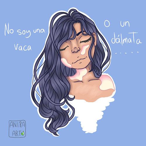 ?Amo mi cuerpo? / ¿Qué es el Vitíligo? + Ilustración | PeakD