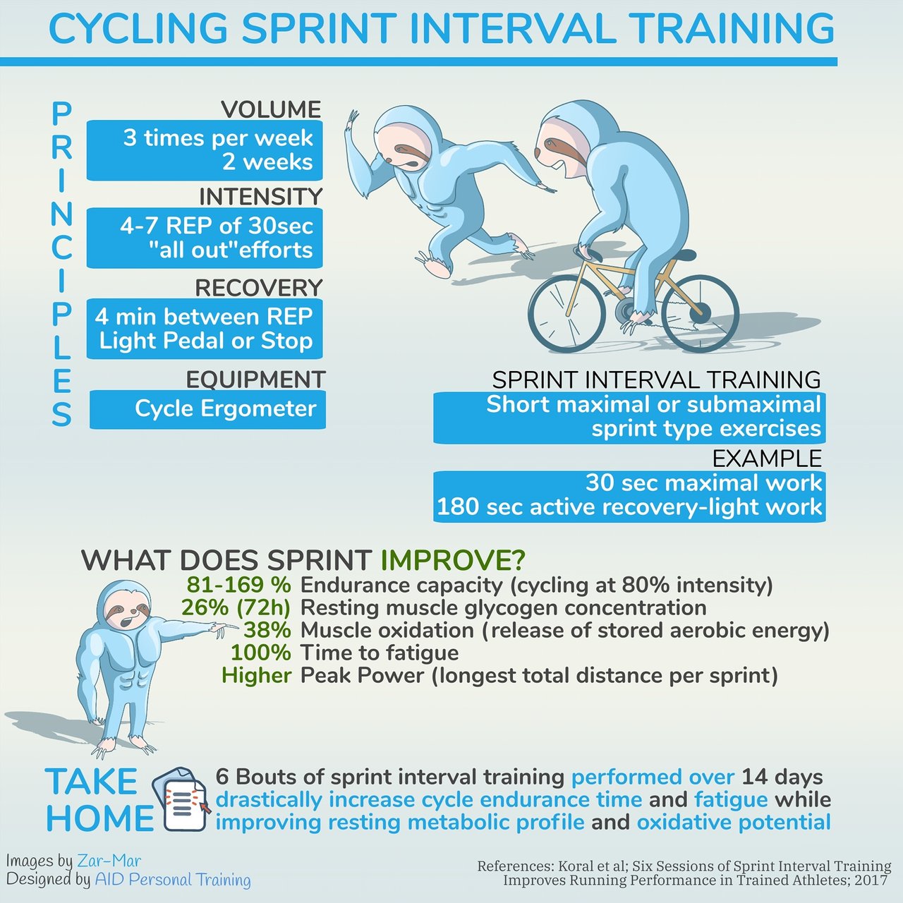 Cycling Sprint Interval Training PeakD