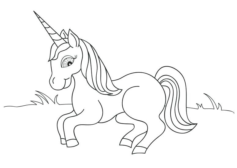 How to Draw a Unicorn - Easy Drawing Tutorial For kids