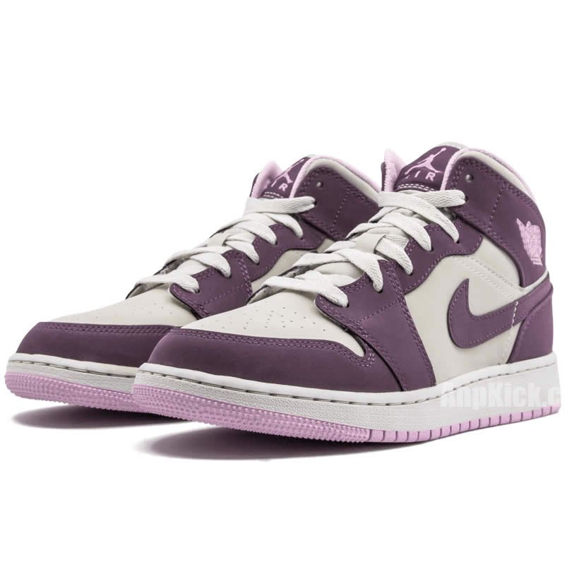 Jordan 1 mid pro purple store desert sand