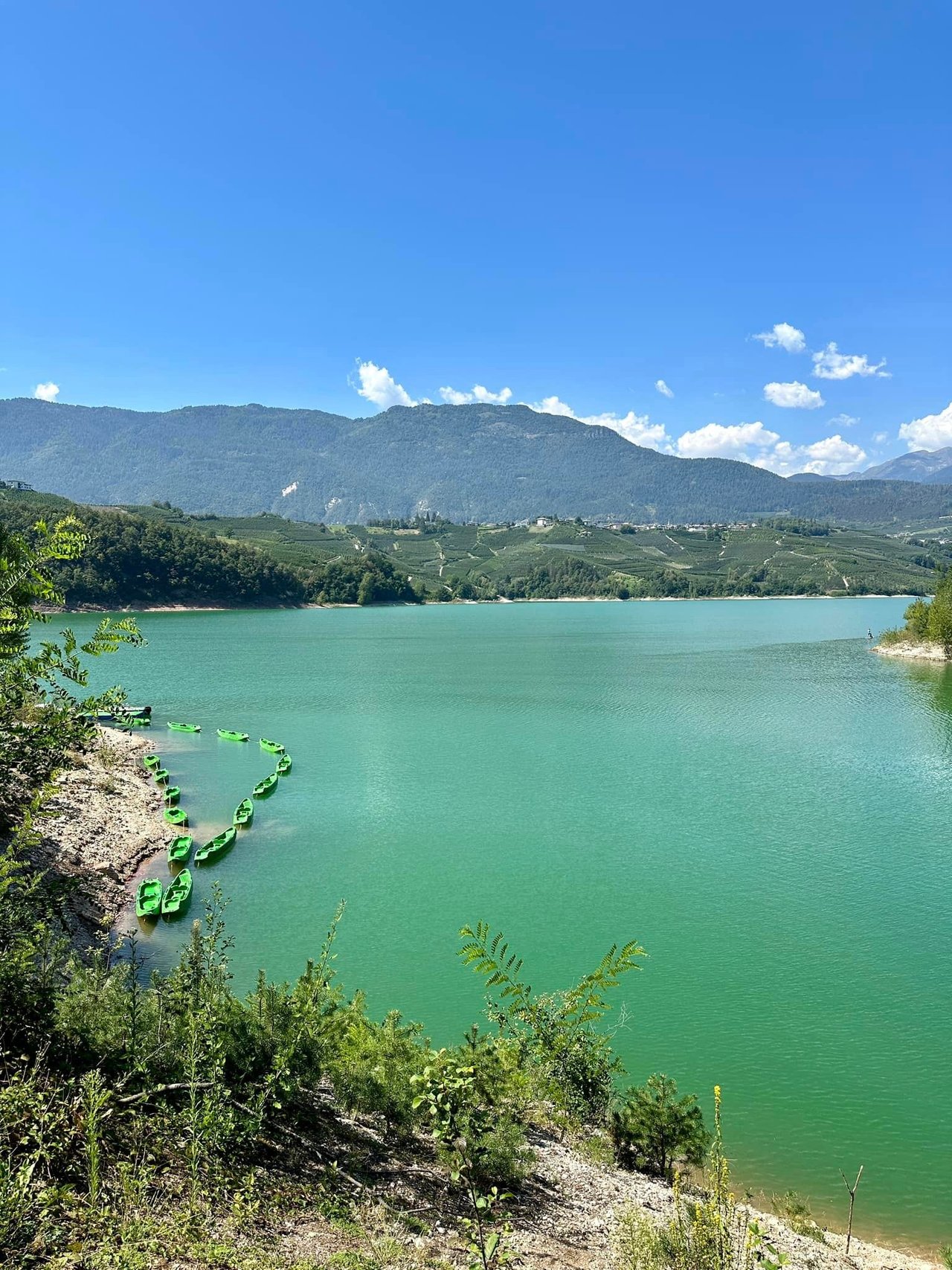 Lake Santa Giustina - The big dam in the valley of canyons - Nature - Lakes