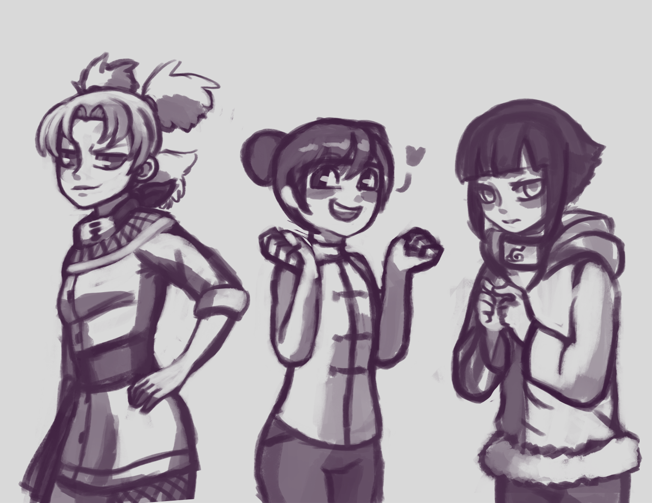 Naruto Girls: Temari, Tenten, Hinata | PeakD