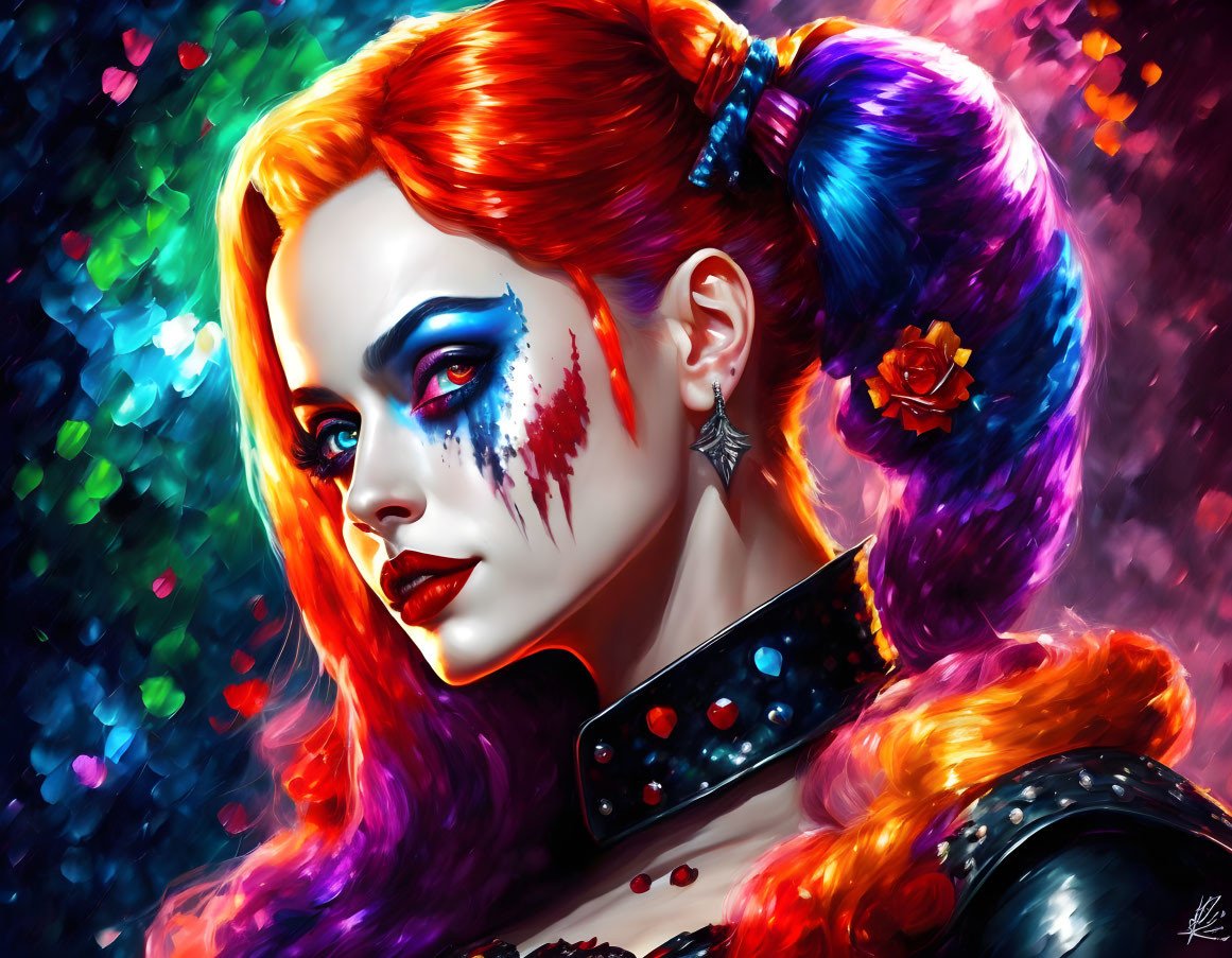 Harley Quinn Gothic (6 unique art images) | PeakD