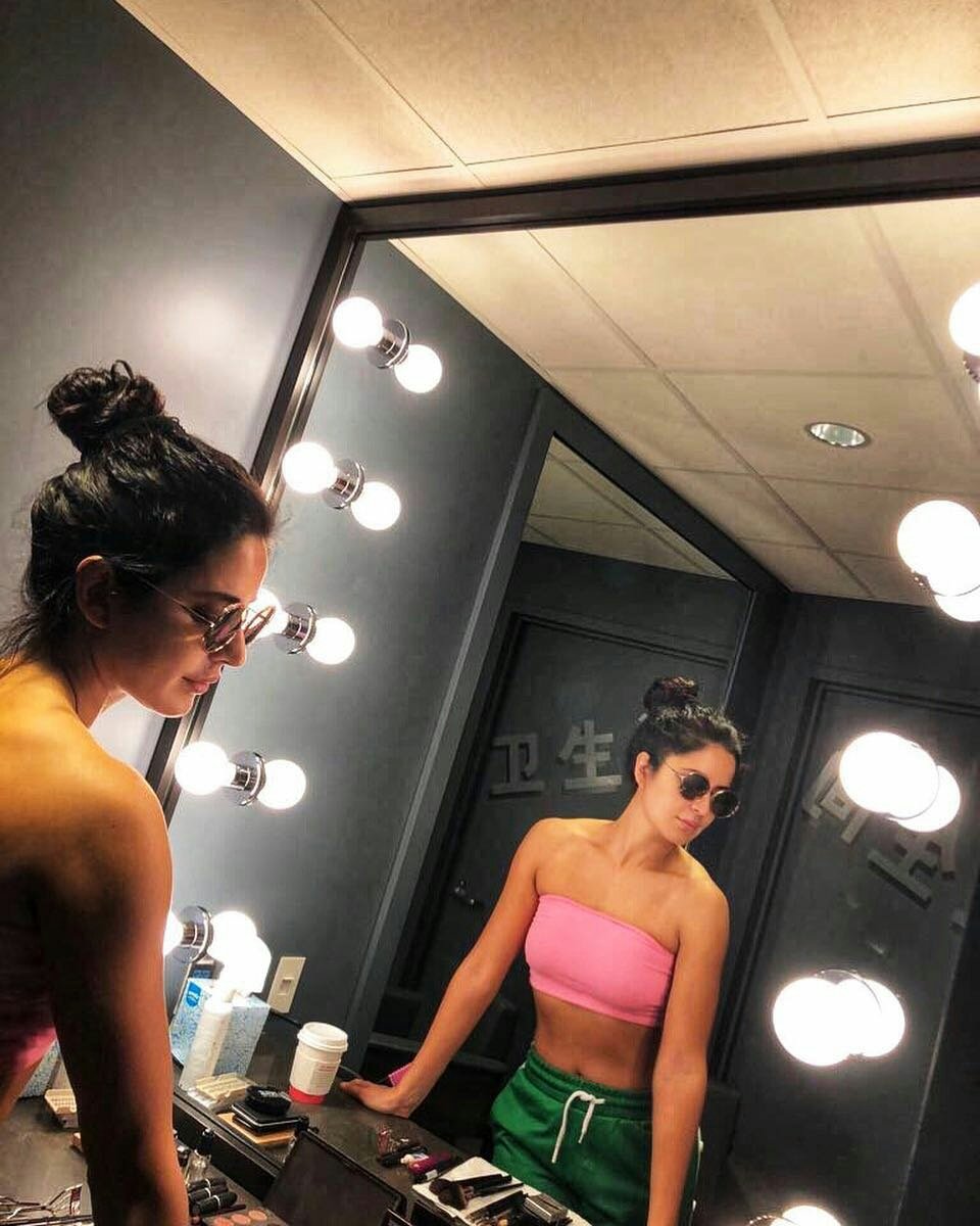 KATRINA KAIF LOOKING SEXY AFTER PUTING KAALA CHASMA ON. | PeakD