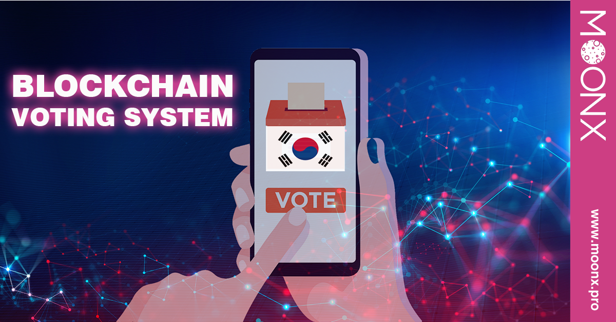 https://cdn.steemitimages.com/DQmXCPwPNitCBNsyJYwsMB6p5KeBCckf7t5kLmR3eTqJVKW/Seoul%20Launches%20Blockchain%20Voting%20System_MoonX.png