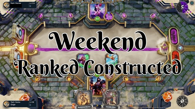 Join The Gods Unchained Weekend Ranked Constructed Tournament