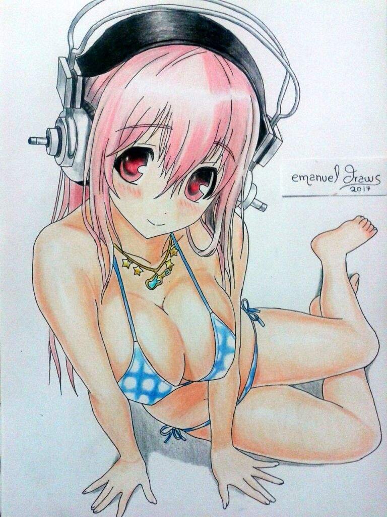 ESP/ENG] Dibujando chica anime en Bikini / Drawing anime girl in Bikini |  PeakD