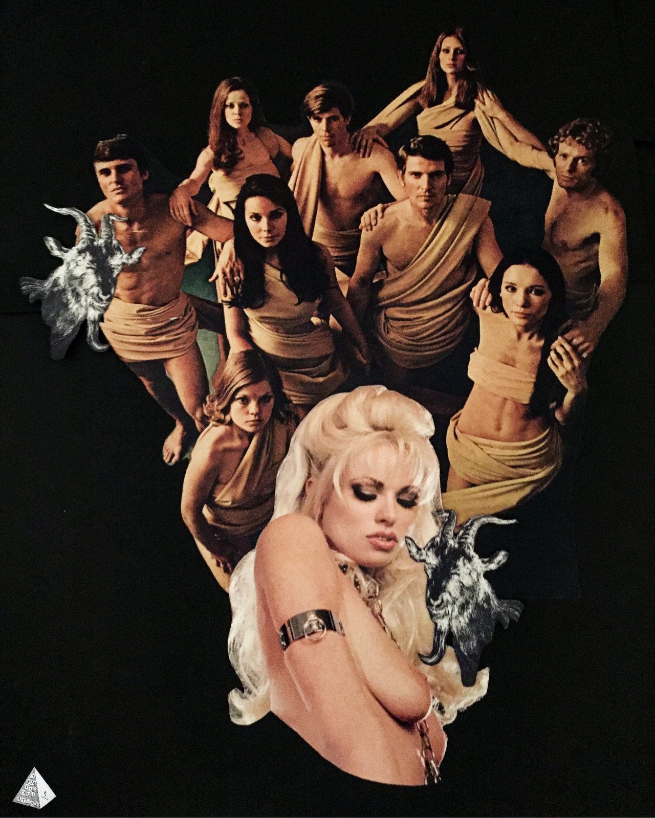 Seven Deadly Sins collage series by Joan Pope (slightly nsfw) | PeakD