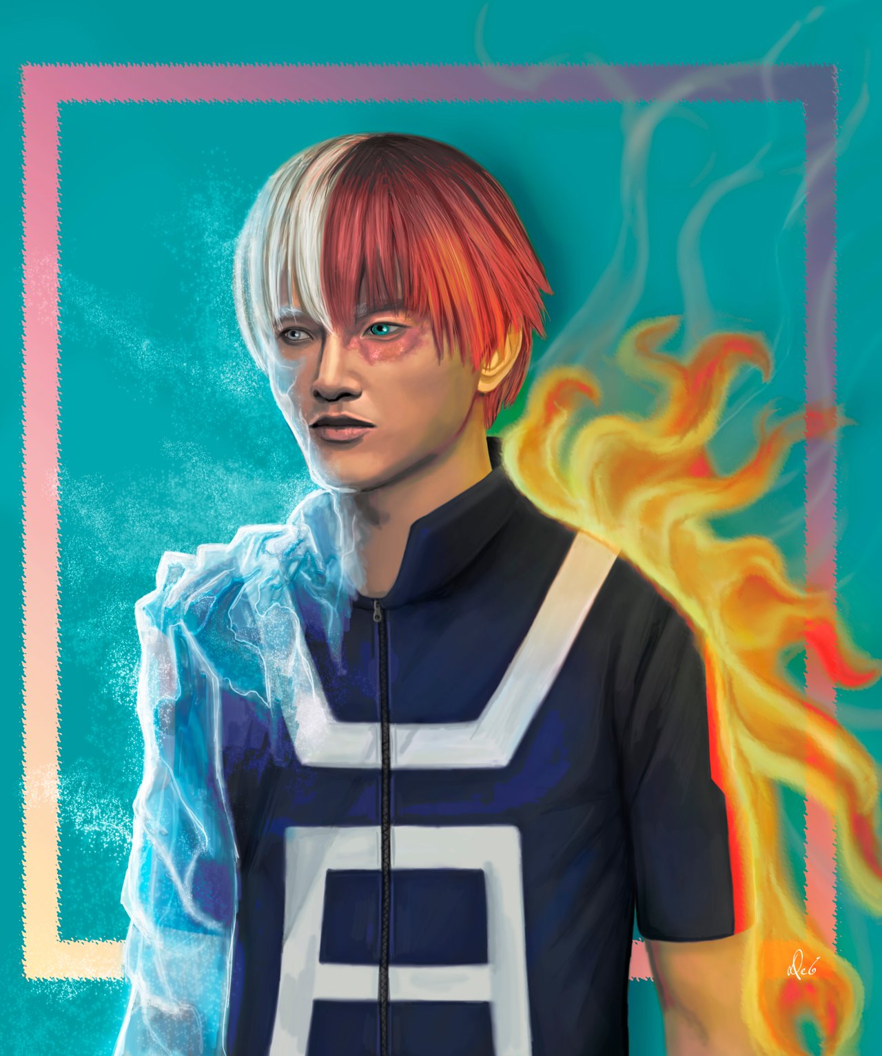 My Hero Academia Shoto Todoroki Dessin My Hero Academia : Shoto Todoroki | PeakD