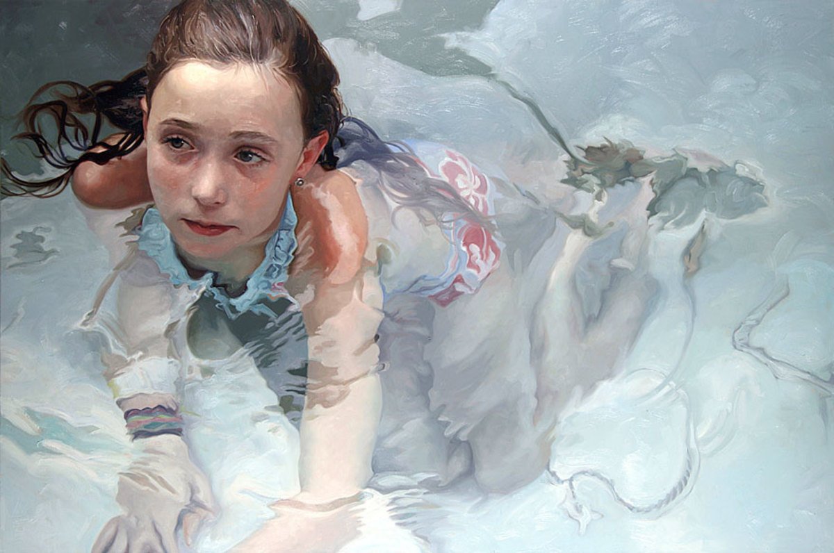 Oil And Water Paintings Of Alyssa Monks
