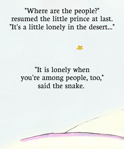 Saint-Exupéry - The Little Prince And The Snake