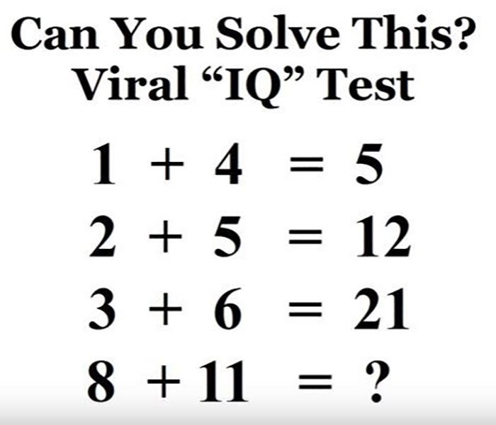 Only Geniuses Can Solve The Viral 11x11 The Correct Answer , 60% OFF