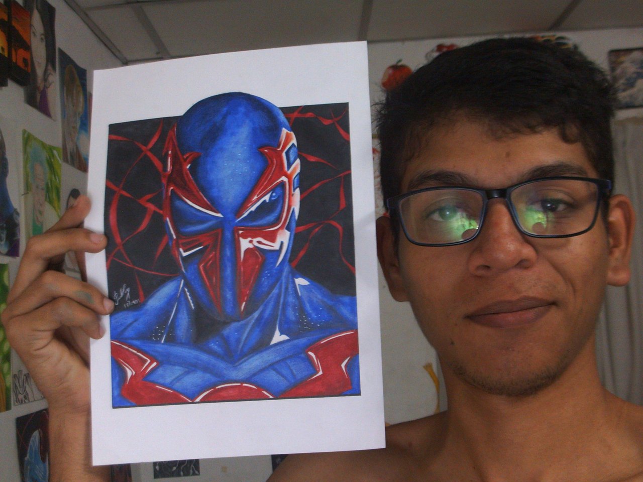 Dibujando a Spider Man 2099 #SteemArt #Drawing #Art | PeakD