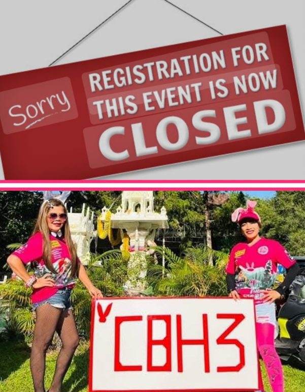 The Cherry Breaker event is SOLD OUT