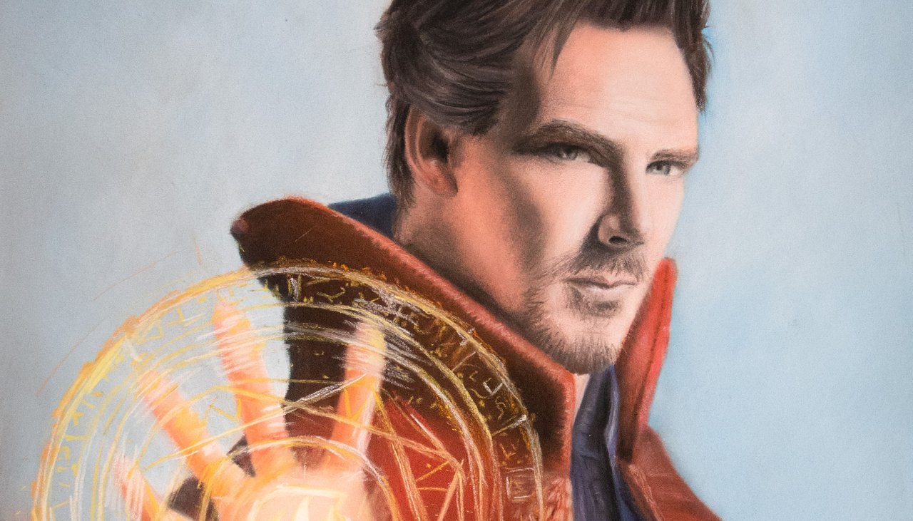 ArtVenture Contest: Pastel drawing of Doctor Strange | PeakD