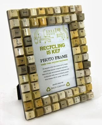 Photo Frame made with keys