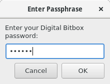 Electrum install wizard, step 7