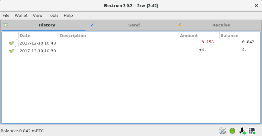 Electrum install wizard, step c