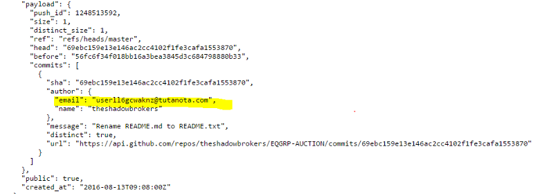 Leaked Email