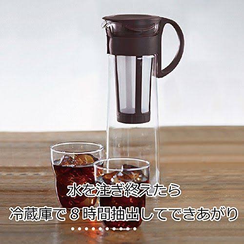 2 Brown Hario Mizudashi Cold Brew Iced Coffee Pot Maker 1000ml