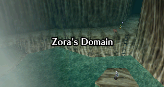 Ocarina of Time walkthrough - Zora's River, Zora's Domain and