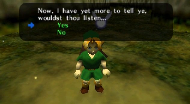 OoT], First time player here. I am stuck inside the deku tree and