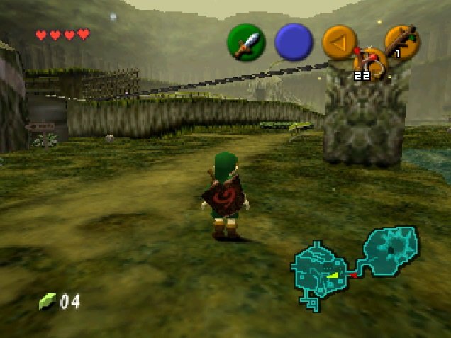 The Legend of Zelda: Ocarina of Time/Inside the Deku Tree — StrategyWiki