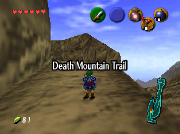 Ocarina of Time walkthrough - Kakariko Village, Death Mountain