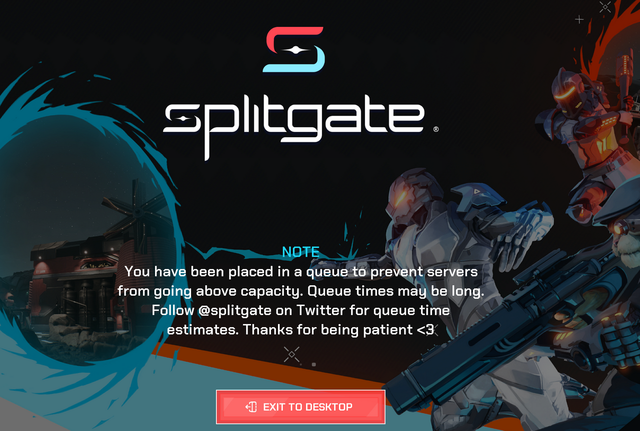 Splitgate Closed Alpha Weekend Test 